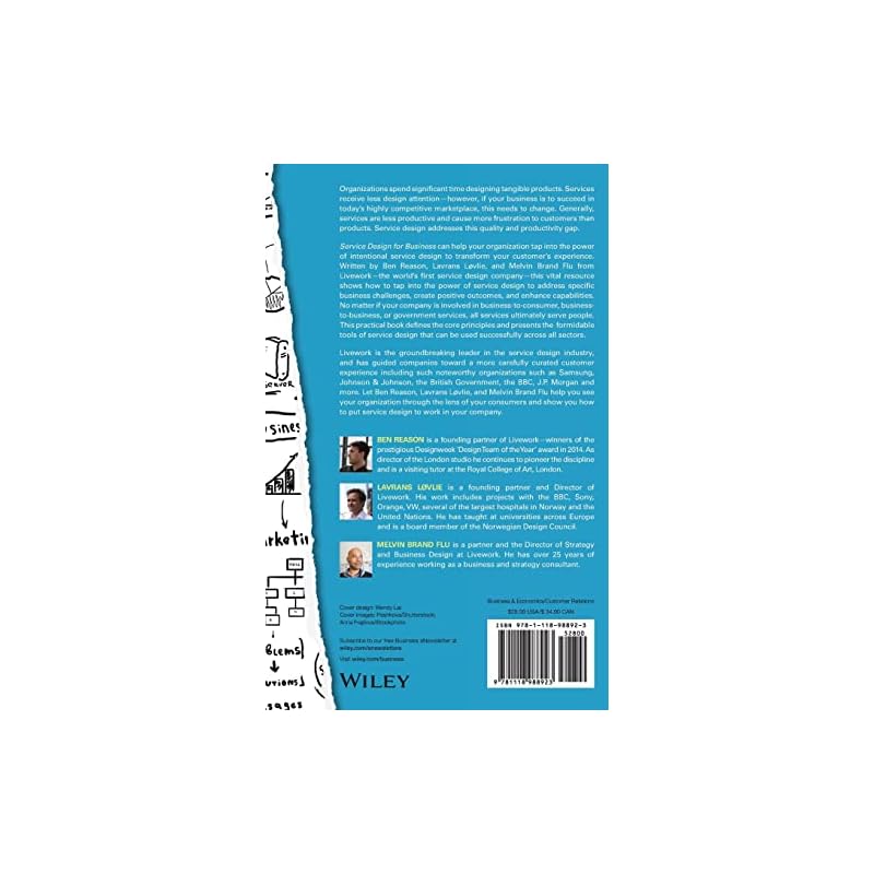 Service Design for Business: A Practical Guide to Optimizing the Customer Experience