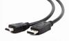 Lanberg DisplayPort () V1.1 - HDMI () 3m Black Adapter Cable