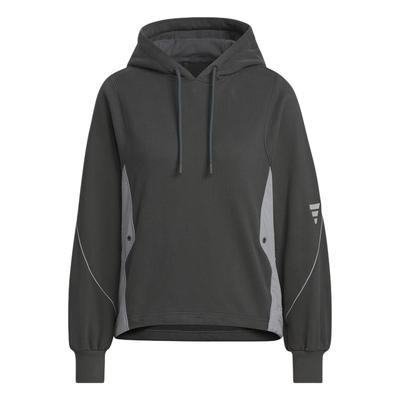 FW24 FUSTL Series W P SWT3 Sports Casual Hooded Pullover Long Sleeve Sweatshirt Women Sweatshirt Carbon-Black JM6224
