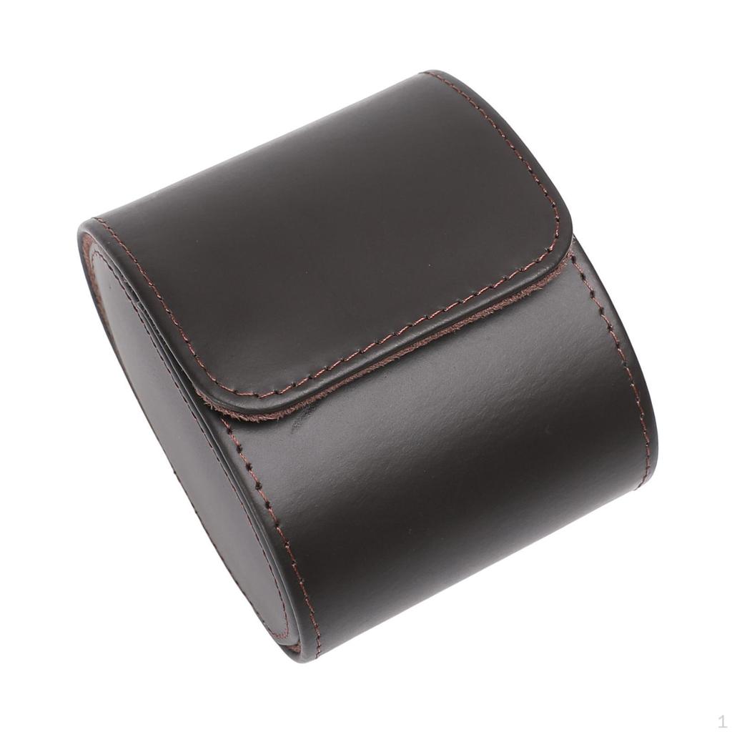 Watch Roll Travel Case Display Container Portable Multifunctional Protection Holder for Gift