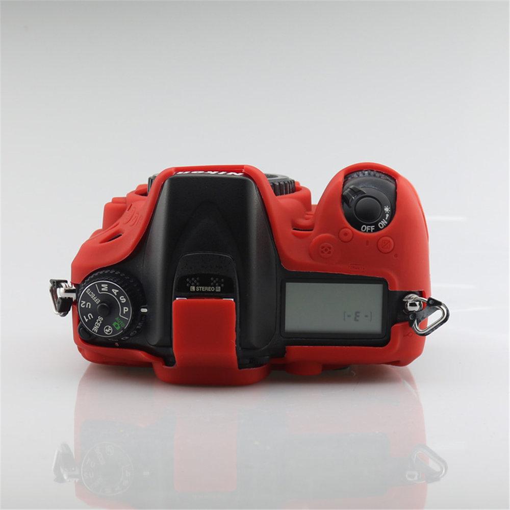 Soft Silicone Rubber Armor Camera Bag Case For Nikon Z50 Z6 Z7 Z6II Z7II D5500 D5600 D7000 D7100 D7200 D600 D610 D750 DSLR Cover