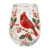 Morning Glass Tea Cup, Hummingbird Flower Pattern Tumbler with Gold Rim, Nature Themed Glassware for Tea Coffee Juice Wine Hot Cold Drinks Gift