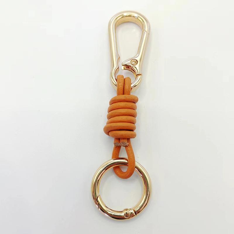 

Зроби сам Автомобільний брелок Підвіска для сумки PU Шкіра Модний брелок Аксесуари для одягу Зберігання ключів Підвіска своїми руками Багатоколірний помаранчевий