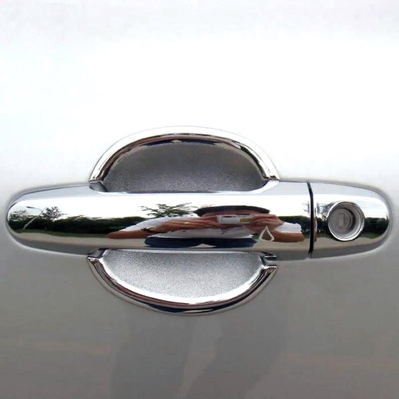 Pentru Toyota Highlander 2001-2007 cromat mâner ușă capac Trim & ușă bol capac mașina styling decora 2002 2003 2004 2005 2006