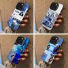 C- Quarto Aitana Azul Чохол для телефону Для iPhone17 16 11 12 13 14 15 16 Pro Max Plus Чохол Кольоровий Сріблястий Funda Bumper