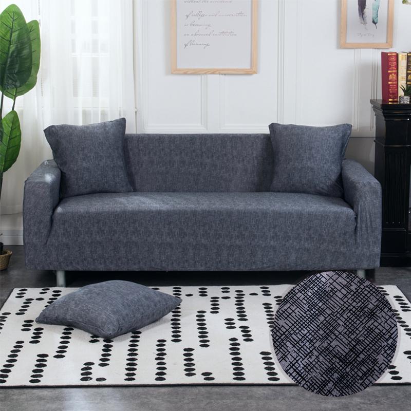 HOUSMIFE Elastic Sofa Covers for Living Room Funda Sofa Couch Cover Chair Protector 1/2/3/4-seater Geometric Sofa Slipcovers