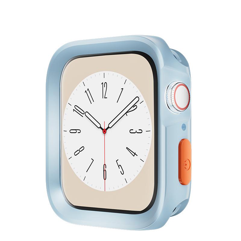 Soft TPU Shockproof Bumper Cover  For Apple Watch 40mm 41mm 44mm 45mm 49mm Full-scale Anti-drop Case For iwatch 9 8 7 6 5 4