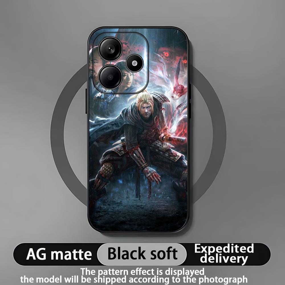 game Nioh 3 Phone Case For Xiaomi Redmi Note 14 13 12 11 Pro Plus S 5G 4G Soft Black Phone Cover