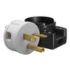 Nema 5 - 20P Plug 20A 125V 90 Degree Swivels Plug 20A 125V T Blade Connectors for Electrical Wiring Projects