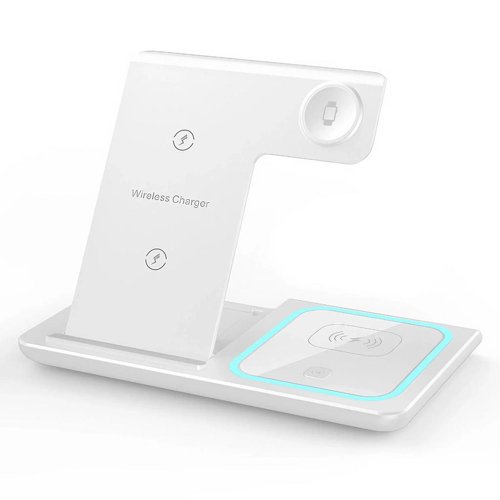 Magnetic Wireless Charger 15W 5-in-1 Wireless Charger Clock Wireless Charger for IPhone IWatch Ultra AirPods Samsung