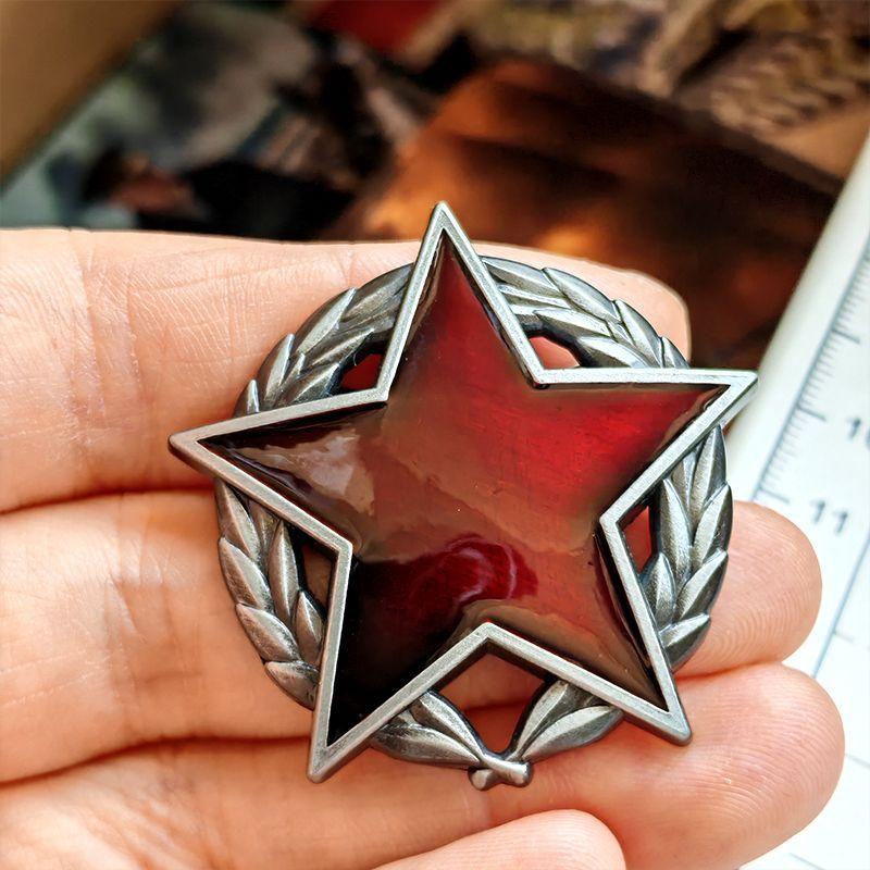 Перегравированный советский партизанский орден времен Второй мировой войны 2024 года. Советский орден Красной Звезды Ancient Silver 1st Guerrilla