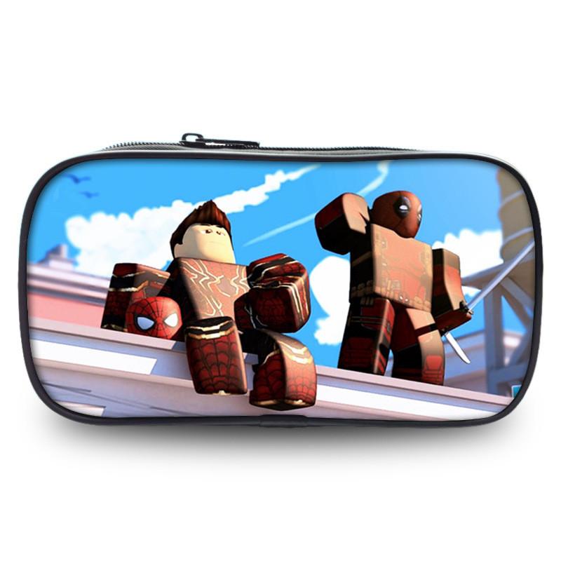 Roblox Printed Pencil Case With Large Capacity For Students And School Supplies