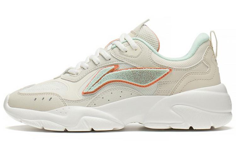 Women's Sneakers Li-Ning LINING Sportswear Sneakers 'Beige Green' Women's