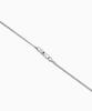 Valik [925 Silver] No.86 Green Tack Curve Chain Bracelet