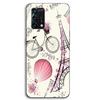 Coque Pour Oppo A95 Paris Tour Eiffel Vélo Maniacase