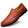 Neue Herren Business Casual Lederschuhe bequeme Leder Slipper Herren Outdoor Atmungsaktiv Mode Herrenschuhe Vielseitig Zapatos
