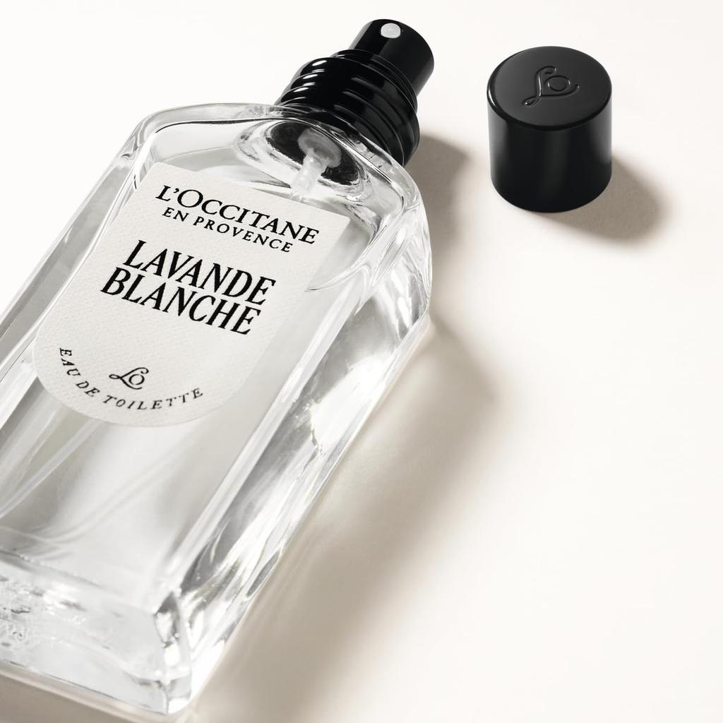 Lavande Blanche Eau de Toilette 50mL Perfume Fragrance for Men and Popular Birthday Gift L'OCCITANE [White Lavender] Women,