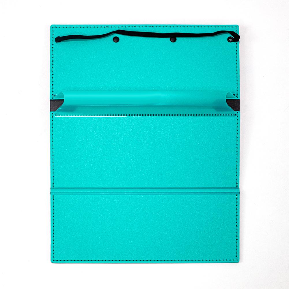 Nursing Clipboard Foldable Handheld Folders Portable Writing Board 3 Layers Secure Paper Grip for Ducuments for Doctors Students