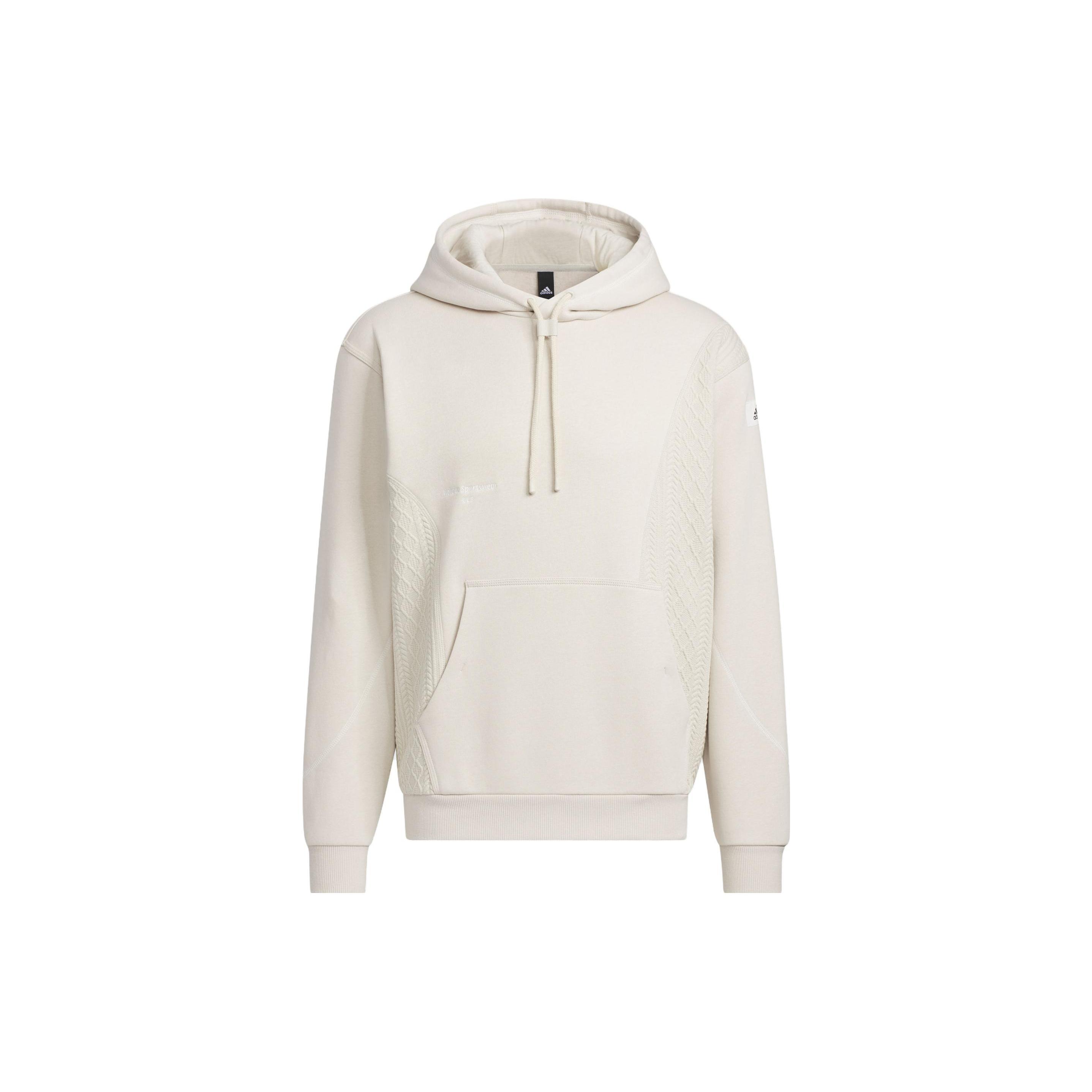 adidas St Fleece Hoodies  White  Men s IQ1364 S