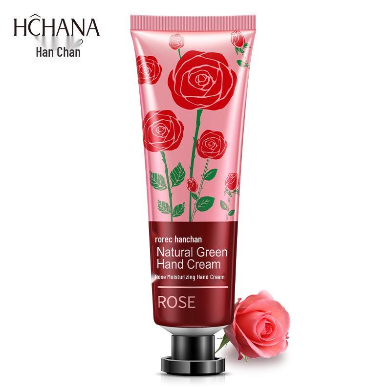 Hanchan Green Plant Hand Cream - Moisturizing, Nourishing, Softening Winter Skincare.