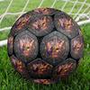Jazz Night Music Scene Round Football Size 5 Adult Ball Suitable for Training Matches and Outdoor Team.