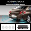 4 Sensors LED Detector Display Auto Parking Sensor Kit Car Reverse Backup Radiolocator Monitoring System Auxiliary Alarm