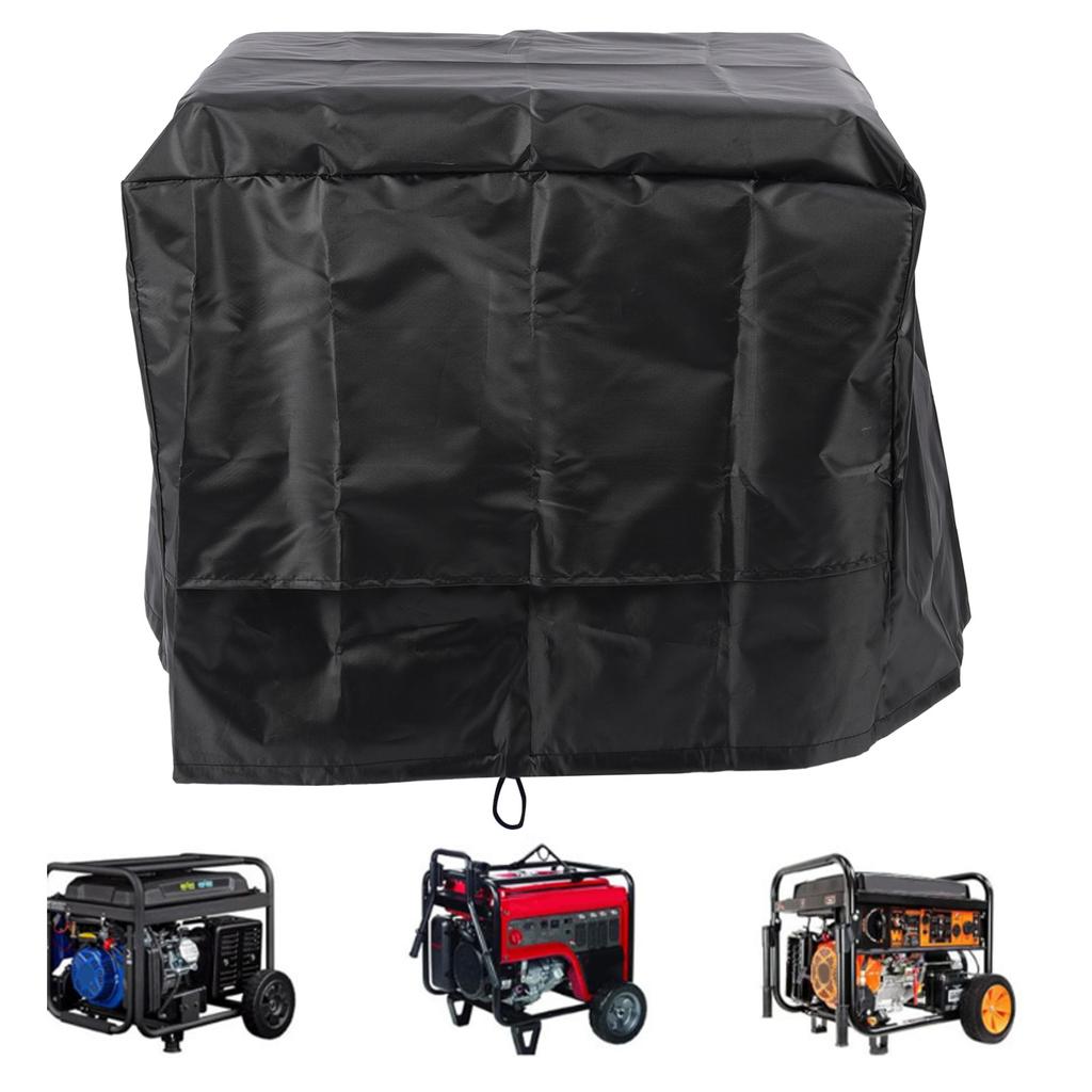 Portable Generator Cover Rain Proof 420D Oxford Cloth Generator Enclosure While Running for Outdoor