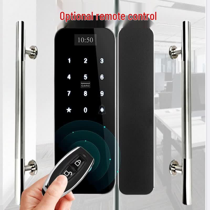 ZUCON F491 WiFi Smart Fingerprint Glass Door Lock CN Plug (adapter Included)
