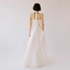 Travel Photography Mori Women's Light Wedding Dress, Tube Top, Go Out, Dress Niche Outdoor Wedding Main Wedding Dress, Simple Engagement Dress