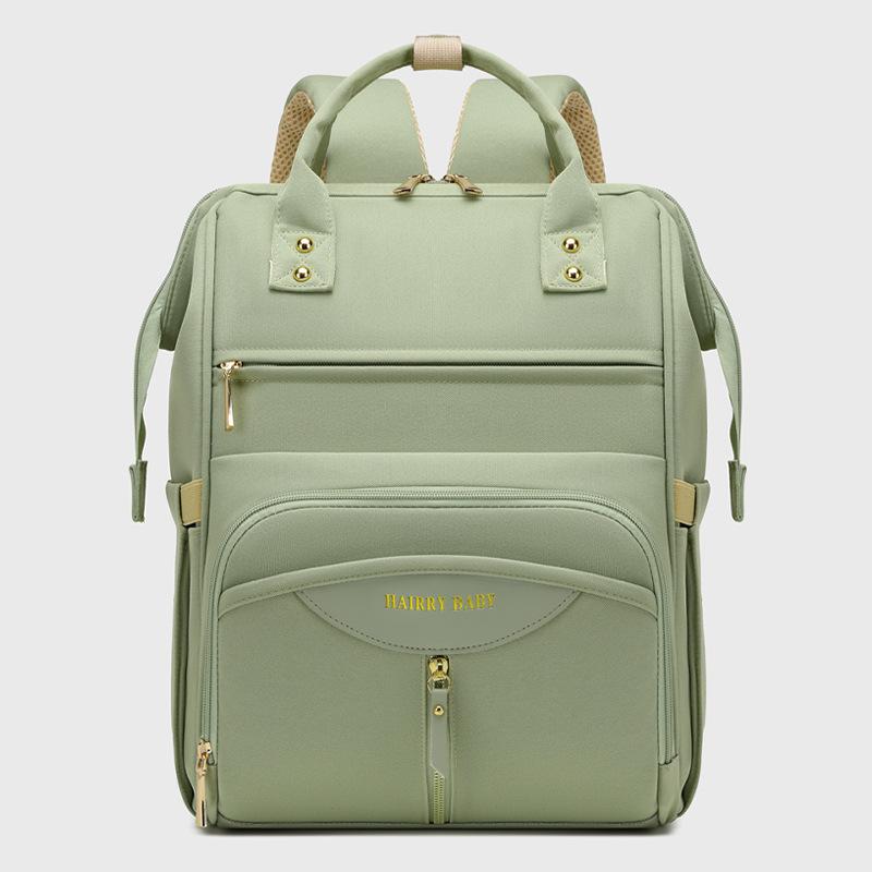 Mommy Bag Large Size New Fashionable Portable Mother and Baby Bag Main Bag with Upper and Lower Layers Detachable Bottle Bag Mommy Bag