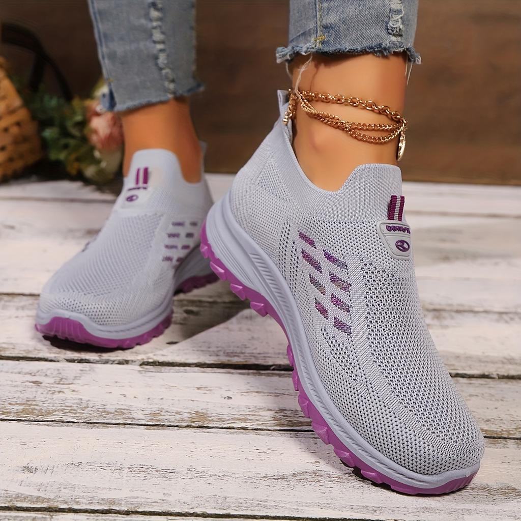 Adidași casual respirabili pentru femei, ușori, confortabili, la modă, pantofi de mers pentru toate anotimpurile