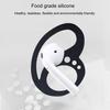 2Pcs Ear Plug Anti-falling Soft Silicone Earphone Clip for Earbuds