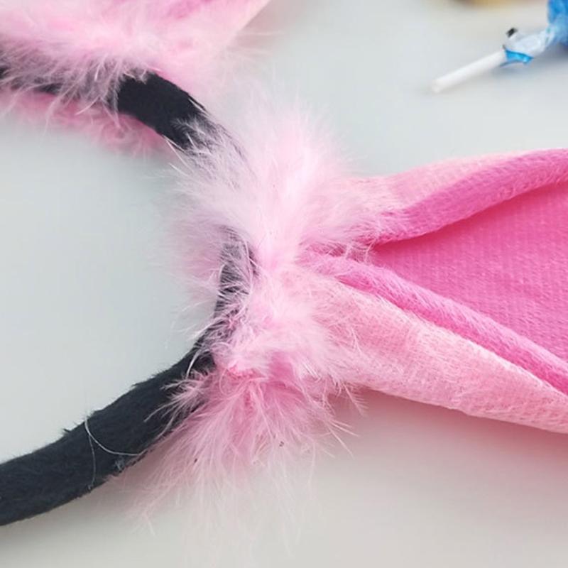 Hair Band Headwear Tail Kids Role Play Party Costume Decors Props