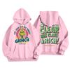 Women's Casual Fashion Christmas Printed Leisure Hooded Sweatshirt With Pockets