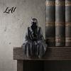 Durable Pla Sculptures 3D Printed Tabletop Gothic Figurine Grim Reaper Sitting Statue Small Bookshelf Accents Spooky Sculpture for Garden
