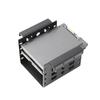4 Bay 2.5 Inch To 3.5 Inch Ssd Hard Drive Enclosure Caddy Chassis Internal Mounting Adapter Bracket Aluminum Alloy Tray Holder