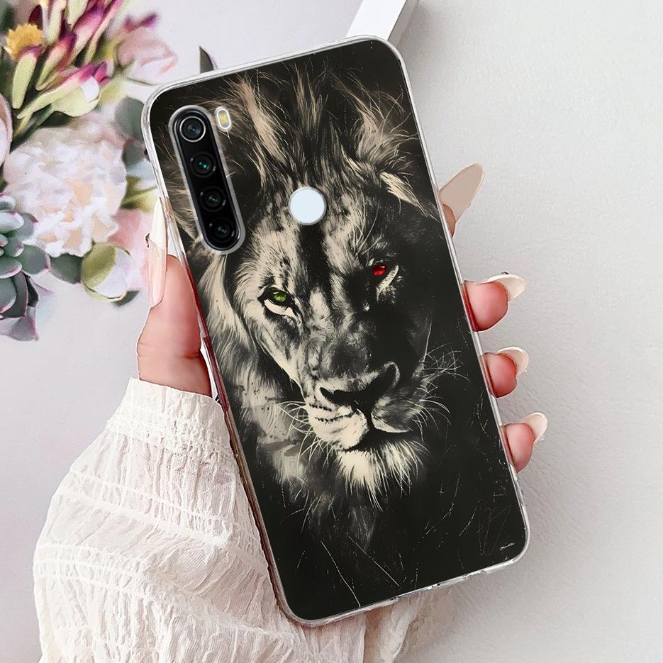 For Xiaomi Redmi Note 8 2021 Case Note 8T New Fashion Painted Cover Soft Silicone Phone Case For Redmi Note 8 Pro Note8 T Fundas