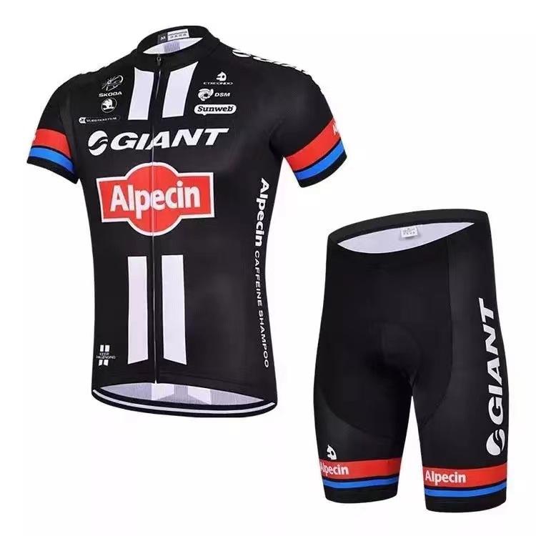 Tour De France Cycling Suit Short-Sleeved Quick-Drying Breathable Suit Outdoor Road Mountain Bike Riding Equipment