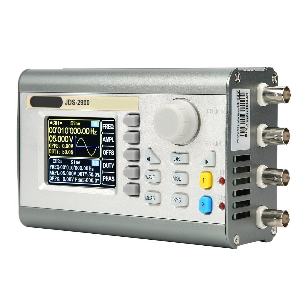 JDS2900 30M Function Arbitrary Waveform Signal Generator DDS 2CH Pulse Signal Sources