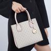 Michael Kors MK Mercer Klassische Monogramm-Farbblock-Leder-Faltenbalg-Schultertasche Crossbody-Handtasche Mittelgroß Damenhandtaschen 35S1GM9M2B-POWDER-BLUSH
