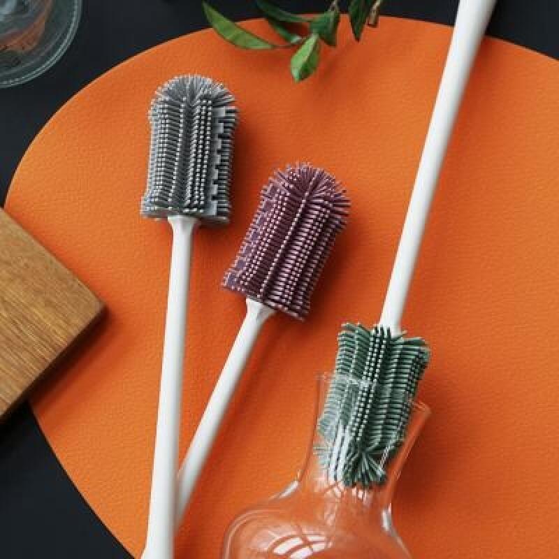 Pastel Silicone Tumbler Cleaning Brush (3 colors)