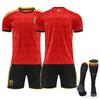 Maglia da calcio casalinga del Belgio Euro N.. 7 10 Lukaku 25 Set Maglie Multi-Library