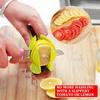 1 PC Plastic Potato Slicer Tomato Cutter Tool Shreadders Lemon Cutting Holder Cooking Tools
