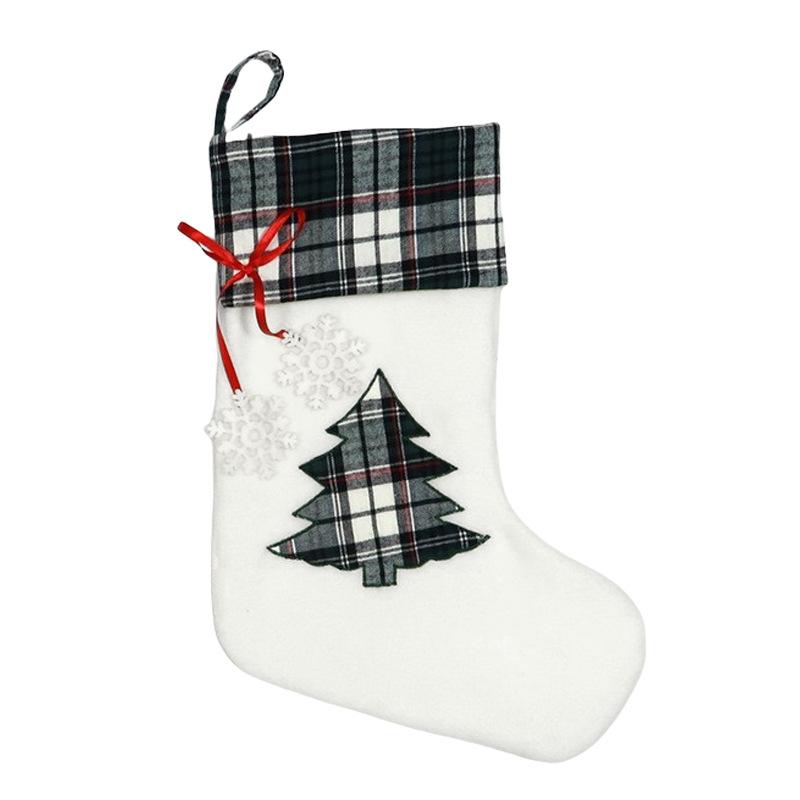 

1/2pcs Personalized Christmas Stockings with Name, Christmas Decoration Gifts for Family, Santa, Holiday, Pet, Dog Paw Stockings one size fits all