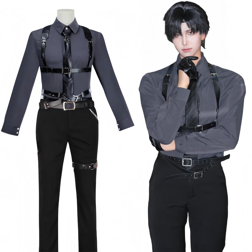 Koi To Miku Cosplay Protagonist Male Protagonist Cosplay Costume Mahiru Cosplay Shirt Set Uniform Popular Game Costume [NOKIJP] Seiya, Homura, Shin,