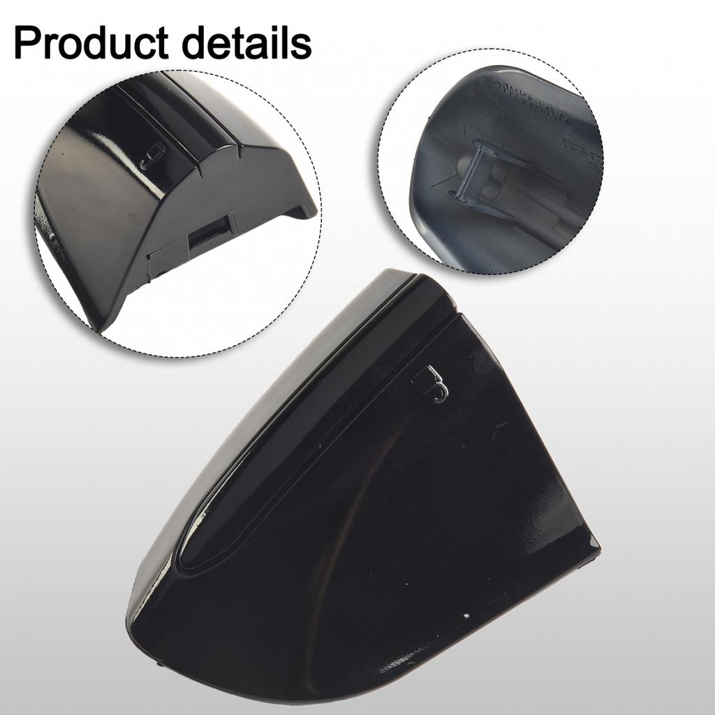 Black Front Left Door Handle Cover End Cap For Ford For Fusion For Edge 15-2020