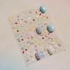 Retro  Series Scrapbook Journal Sticker Cartoon Anime Red Color Stationery Sticker DIY Decor Nail Sticker