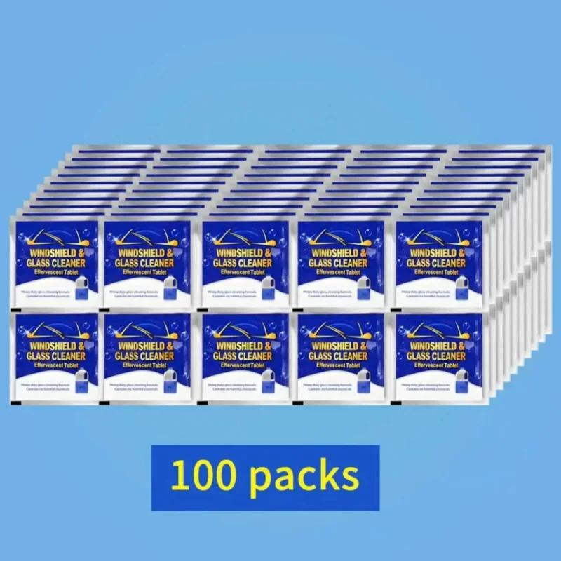 Car Windshield Glass Solid Cleaner Windscreen Wiper Effervescent Tablets Toilet Cleaning Accessories So