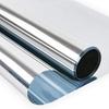 Silver Transparent Solskyddsfilm Vinyl Självhäftande Envägsspegel PET UV-Säker Drop-Shipping Insynsskyddsdekal för Glas Dagtid