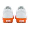 Vans Old Skool Series Low Top Skate Shoes Unisex Sneakers White Orange VN0000SBZ34